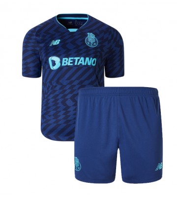 Porto Replica Third Stadium Kit for Kids 2024-25 Short Sleeve (+ pants)